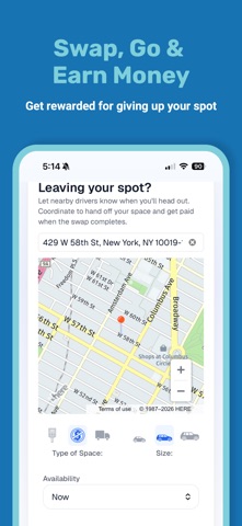 Swapspace: Find Parking Fast Screenshot 3 of 6