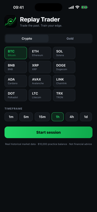 Replay Trader Screenshot 1 of 3