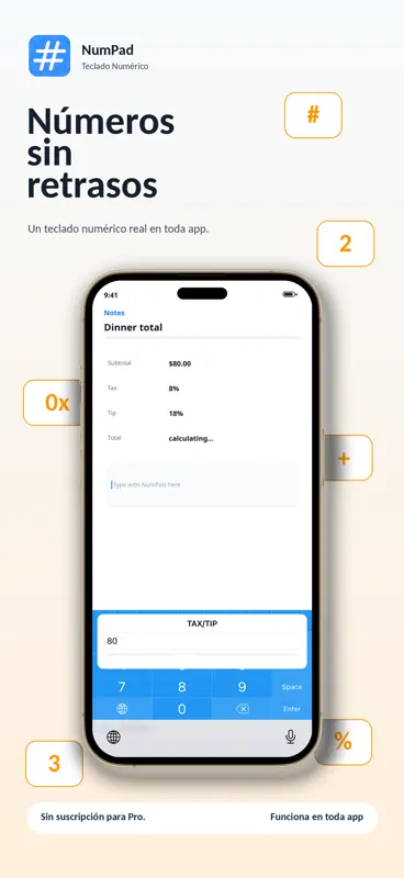 NumPad: Calculator Keyboard screenshot 3 of 6