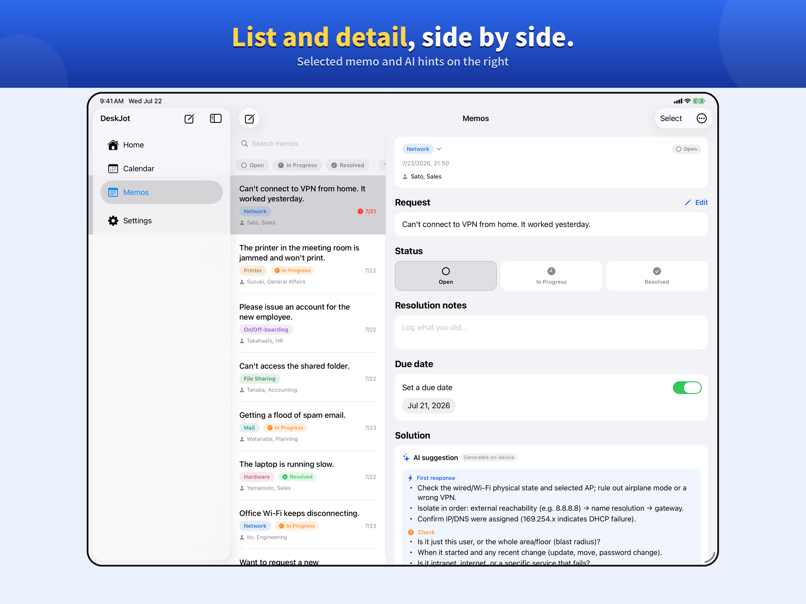 DeskJot: Voice Notes & Tasks screenshot 8