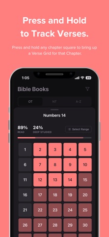 Bible Reading Tracker App Screenshot 4 of 4
