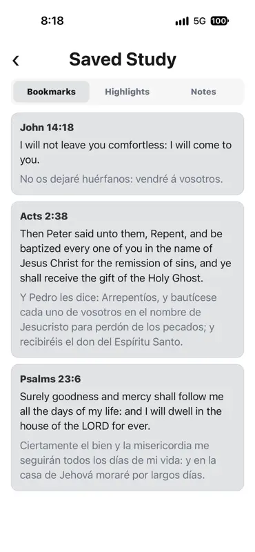 Crown Lamb Interlinear Bibles screenshot 5 of 5