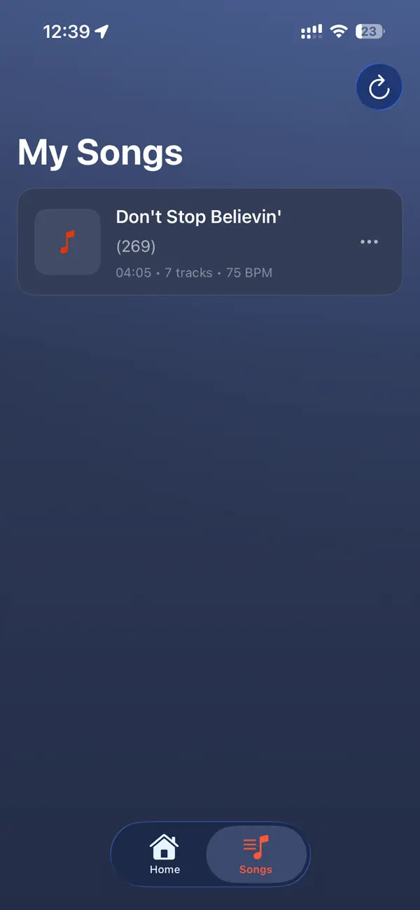 Screenshot #3 pour MuteSolo Go: Stem Player Mixer