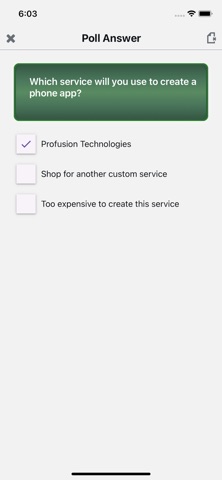 Profusion Technologies Go screenshot