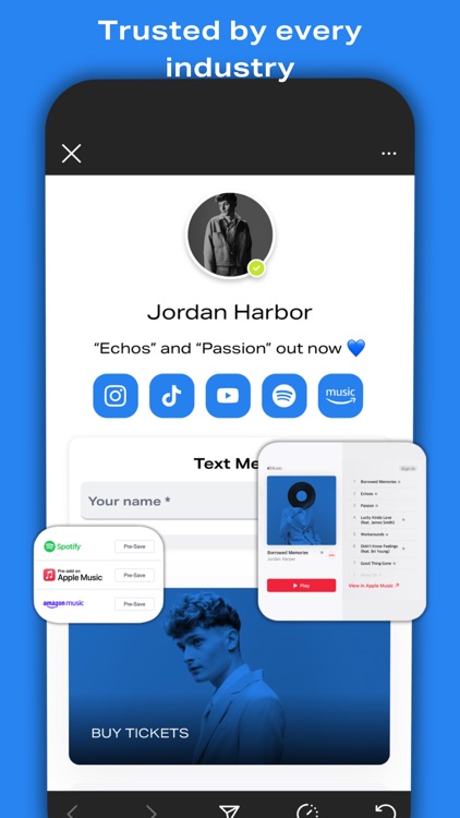 Sprouter: QR codes, Bio Links