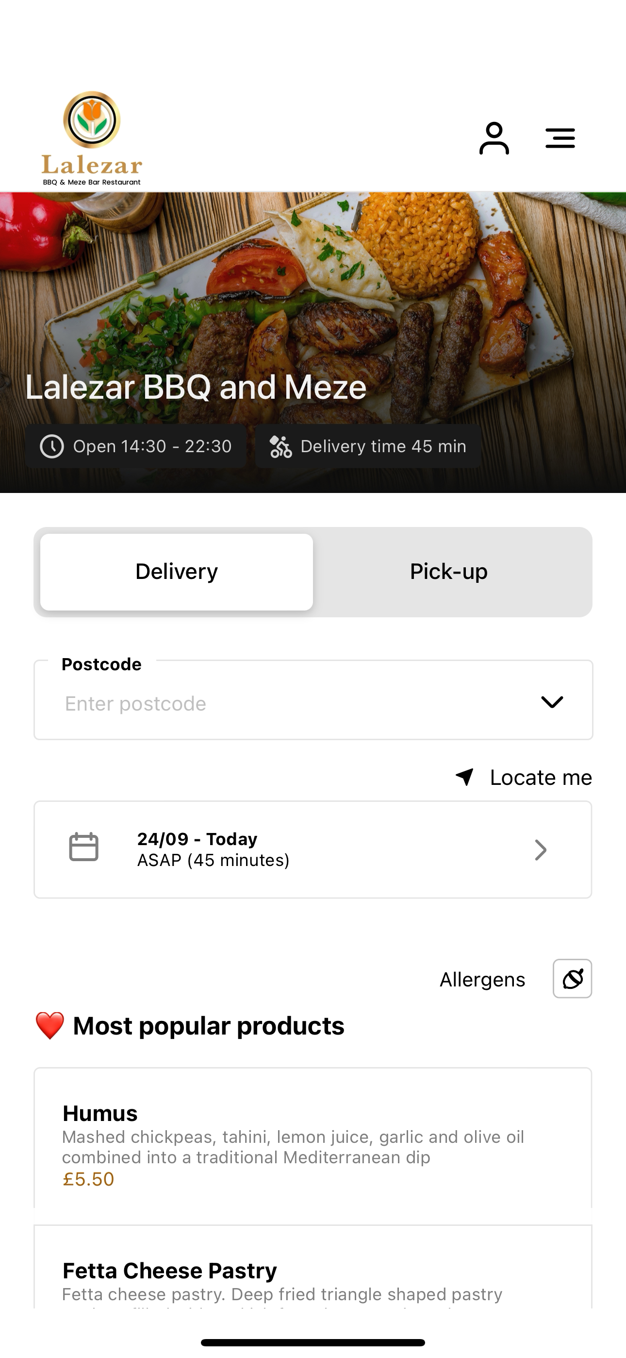Lalezar BBQ and Meze Rayleigh