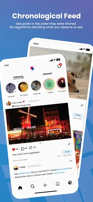 UpScrolled screenshot 1