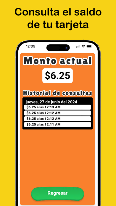 Checa tu saldo Screenshot