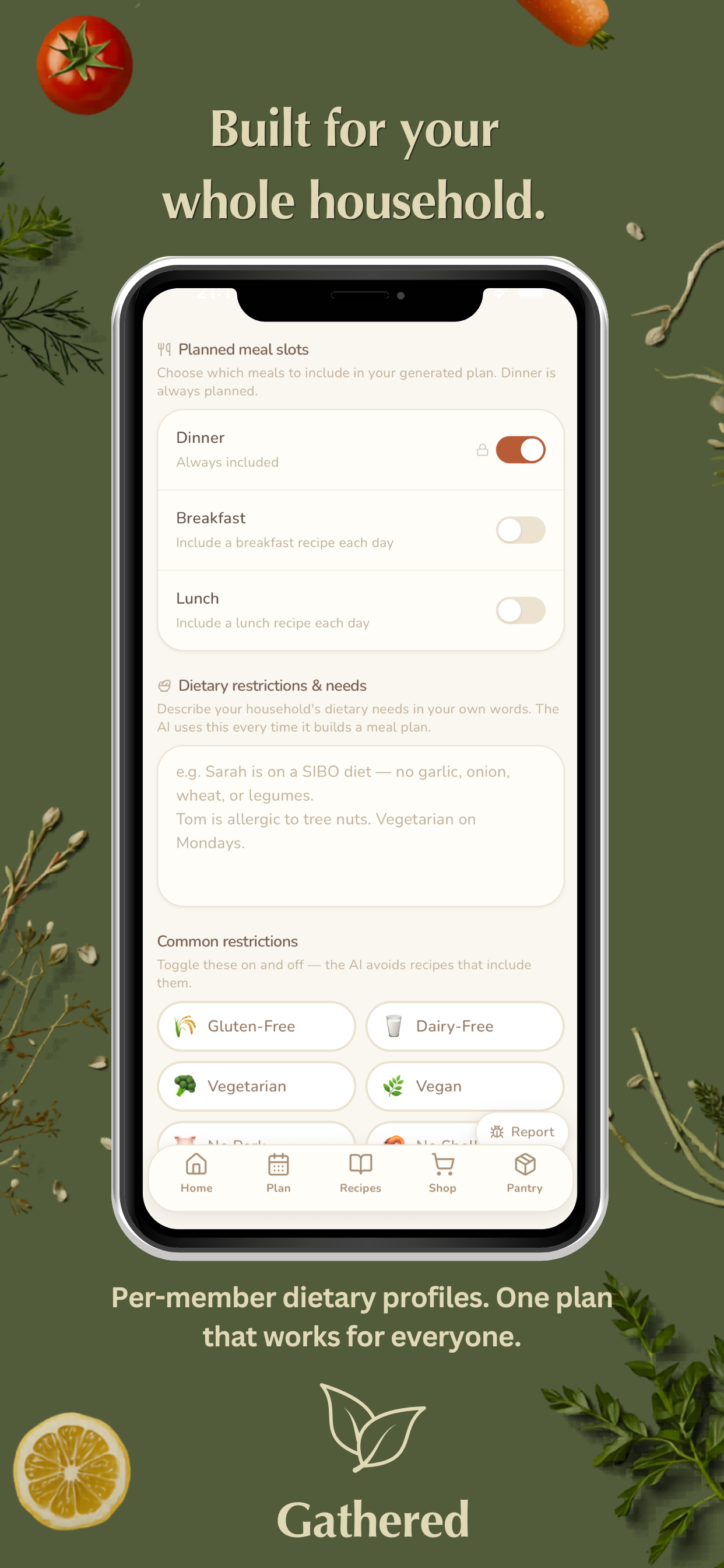 Gathered: Family Meal Planner screenshot 5