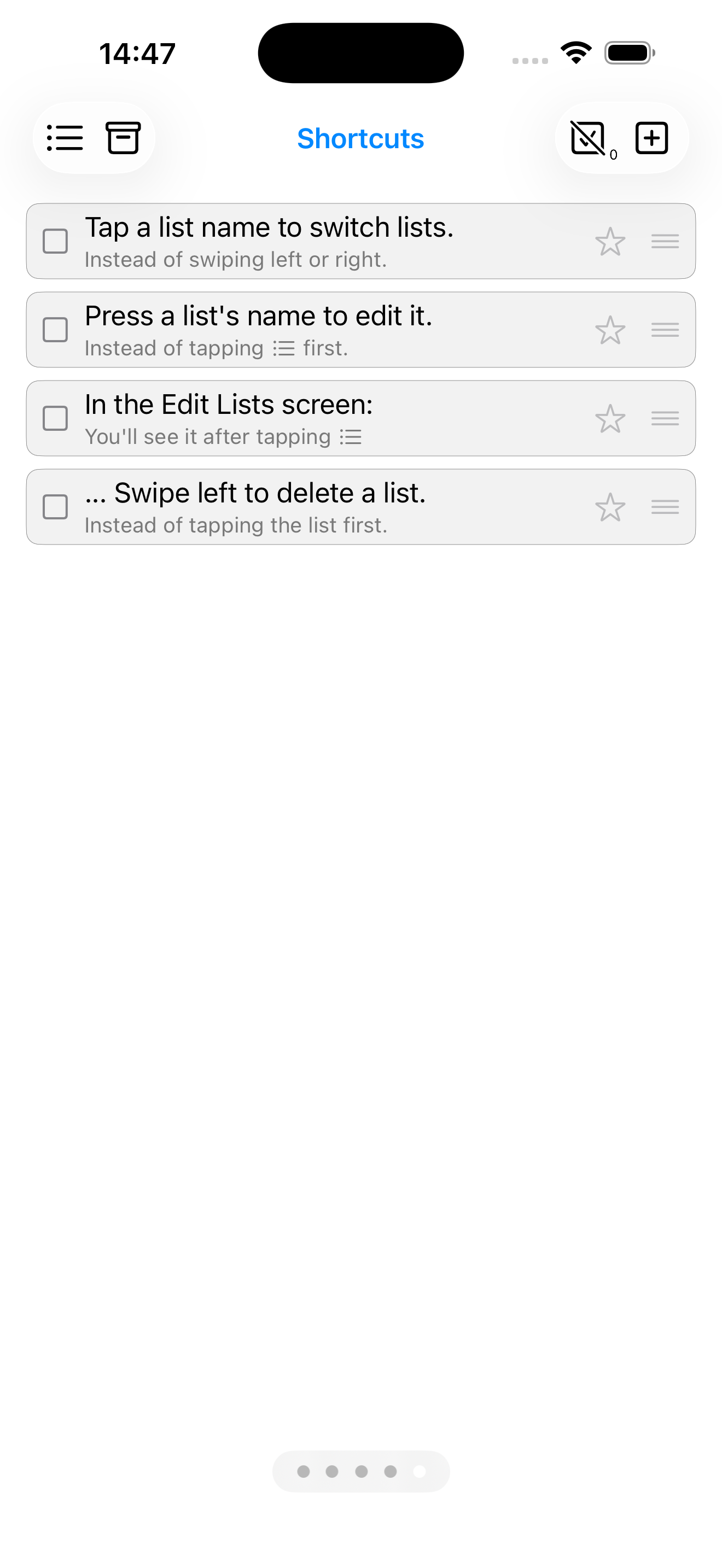 SlimTasks screenshot 9