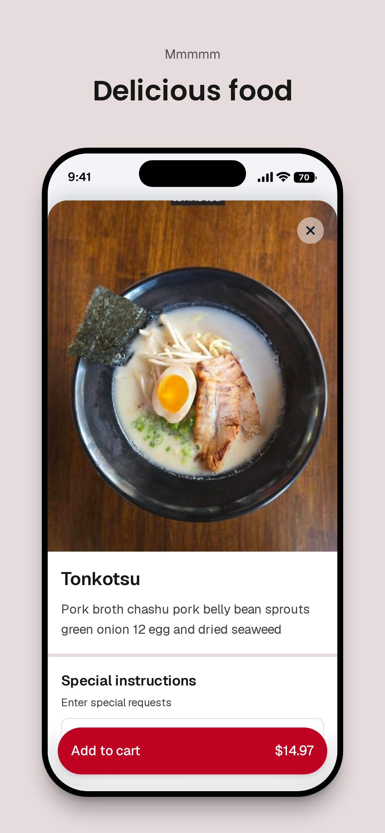 Koji Ramen Japanese screenshot 5