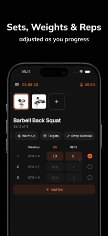 Flame - Workout Tracker Screenshot 5 of 6