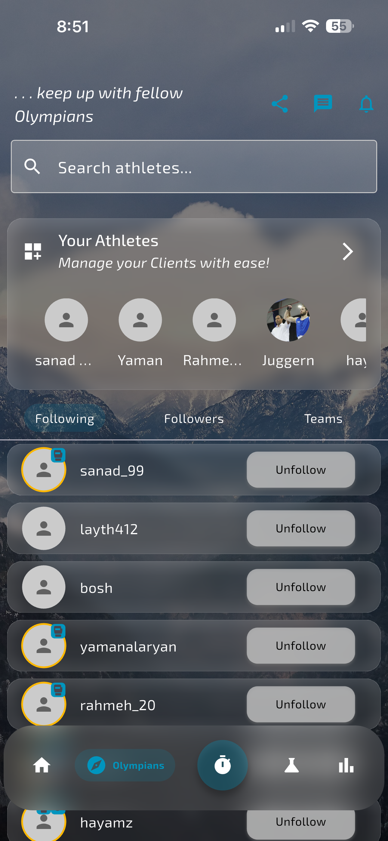 Olympus Performance Lab screenshot 9