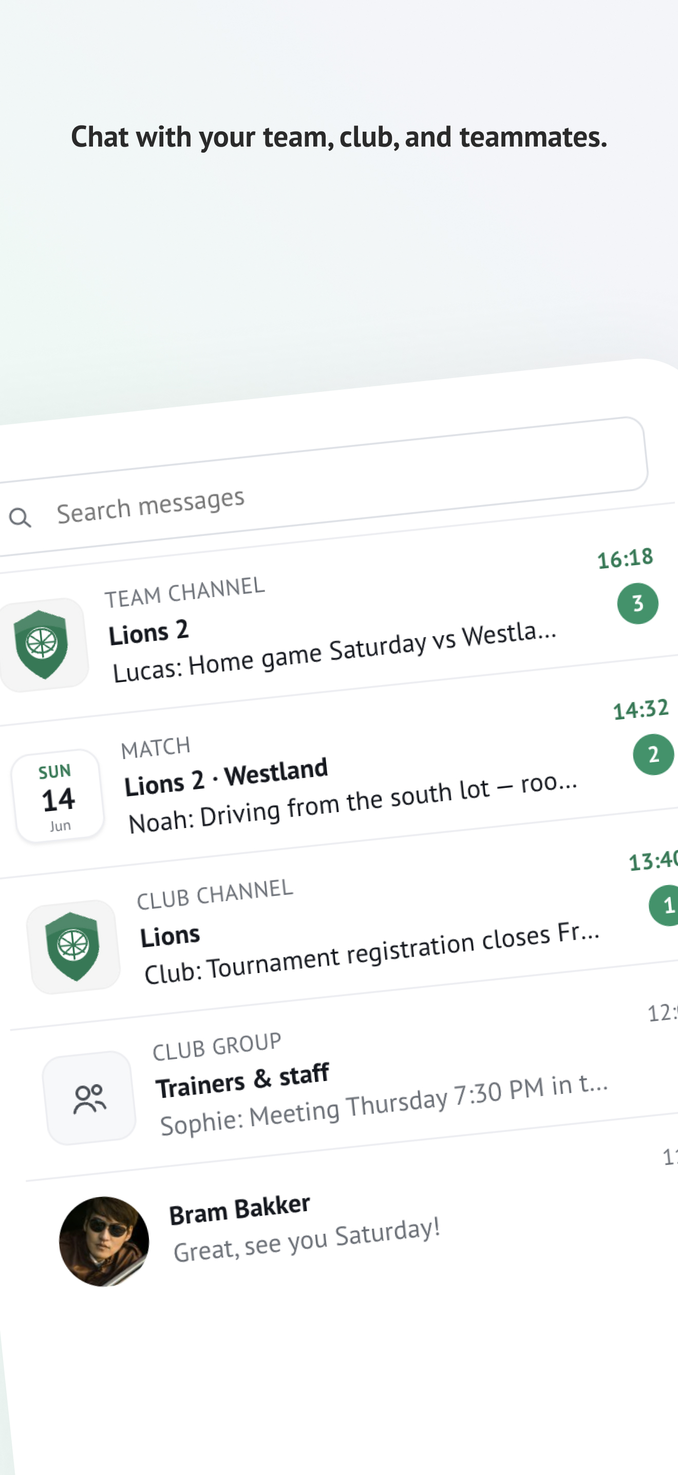 Teamy for sports teams screenshot 7