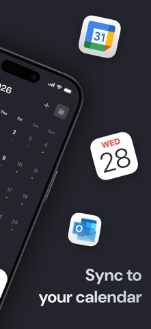 Shift to Calendar: AI Planner iPhone screenshot