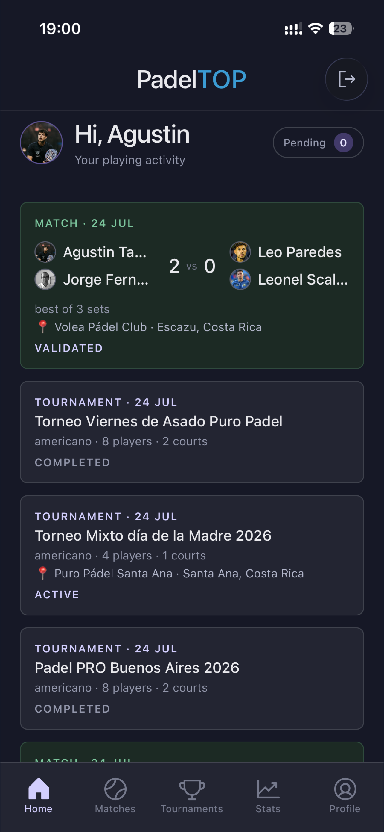 PadelTOP screenshot 3