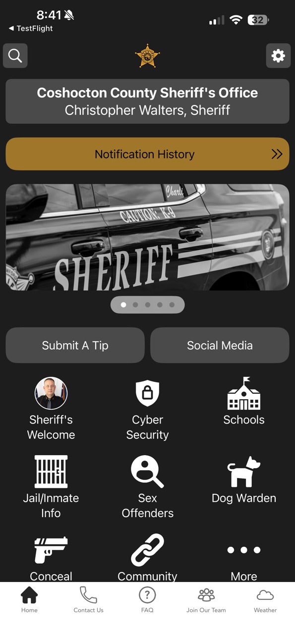 iPhone screenshot