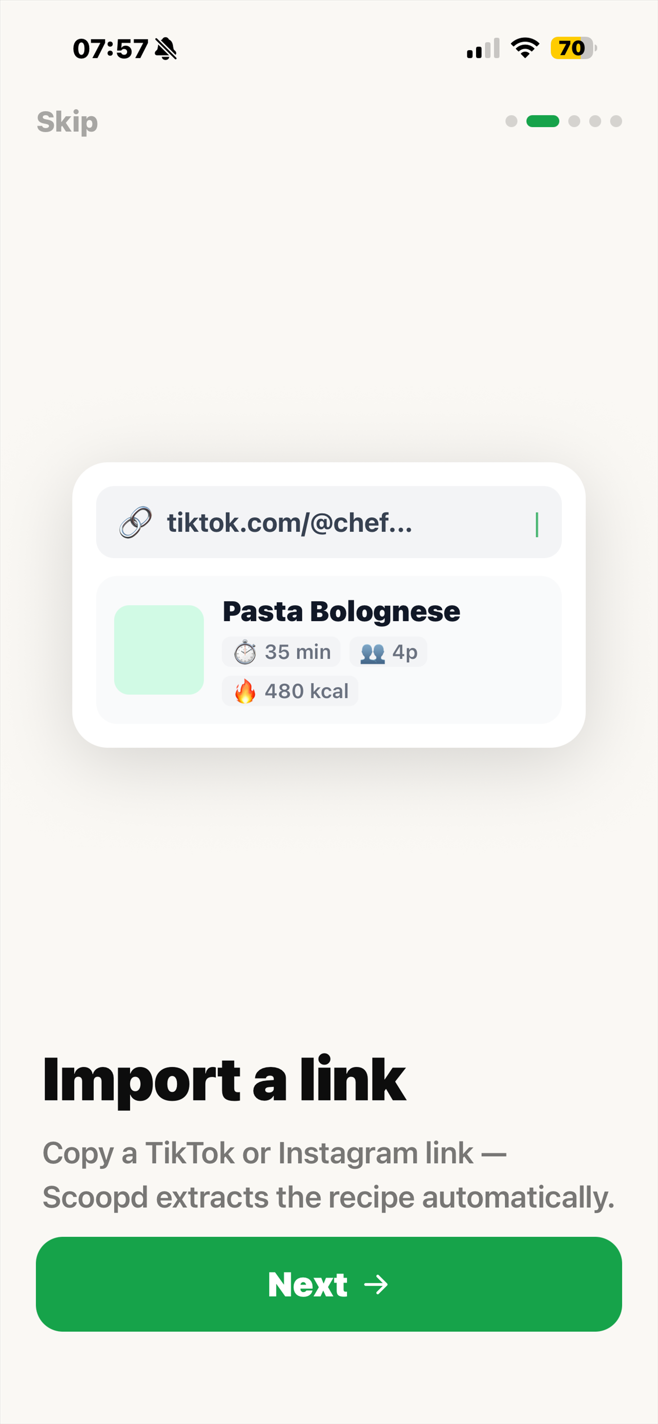 Scoopd: Recipe Saver screenshot 3