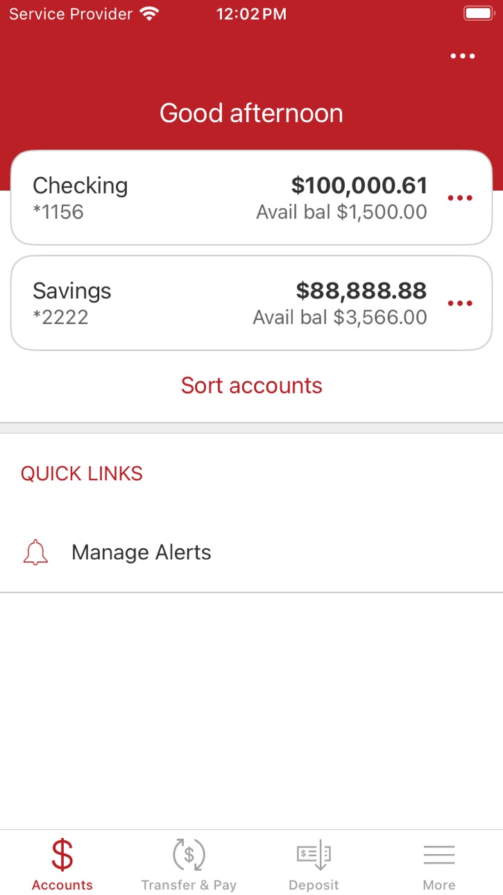 iPhone screenshot
