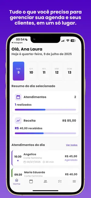 Cronno – Agenda para Autônomos screenshot 1