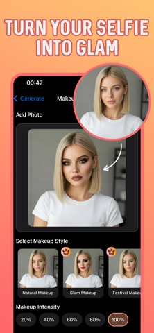 Glamify: AI Makeup Assistant screenshot