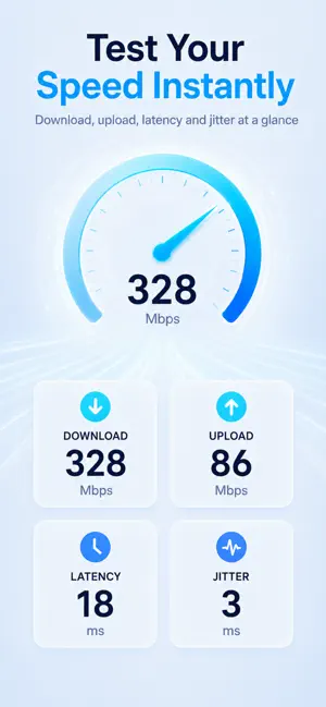 NetCheck : Internet Speed Test screenshot 1