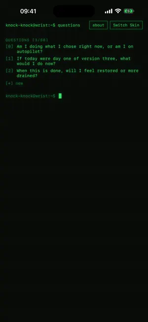 Knock-Knock: One Question screenshot 1