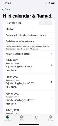 Prayer Companion: Qibla Screenshot 9 of 9
