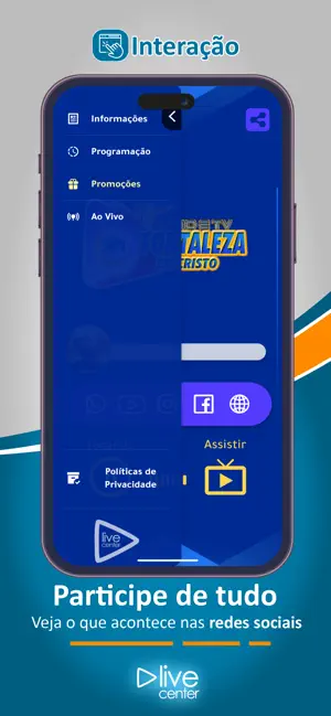 Rádio e TV Fortaleza em Cristo screenshot 2
