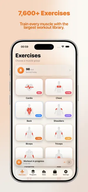 Body Pilot: Gym Workout screenshot 1