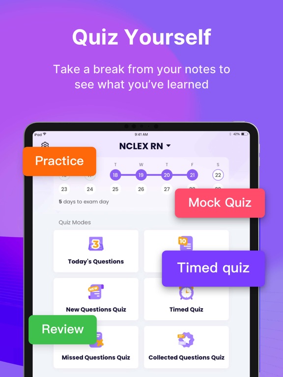 NCLEX® Exam Prep 2026 iPad screenshot 6 - Education app