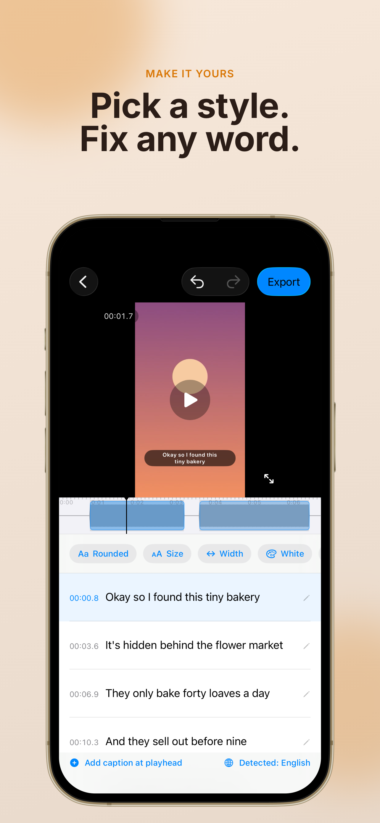 CapiCap: Video Captions screenshot 4