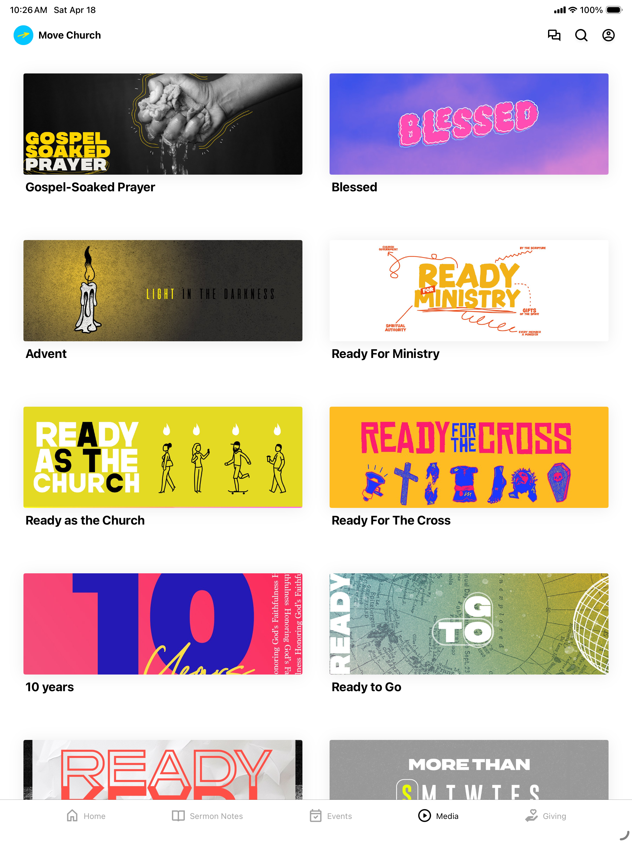Move Church App