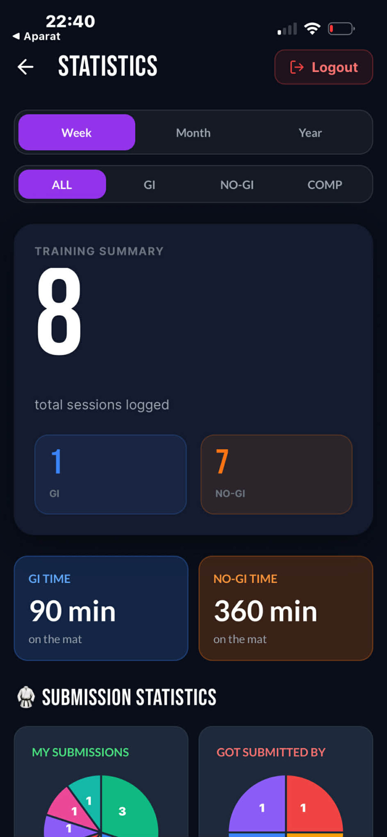 BjjProgress screenshot 6
