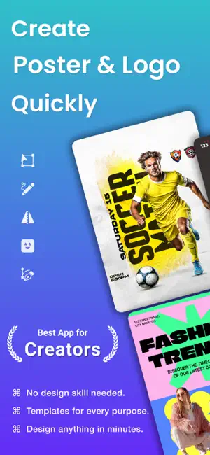 Canvas Logo Erstellen Poster iPhone screenshot 1
