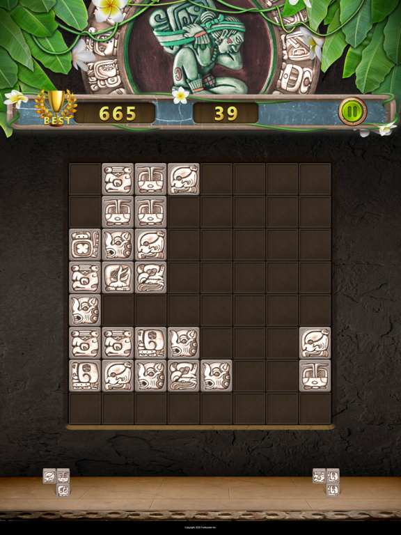 Screenshot #6 pour Glyph of Maya : Block Puzzle