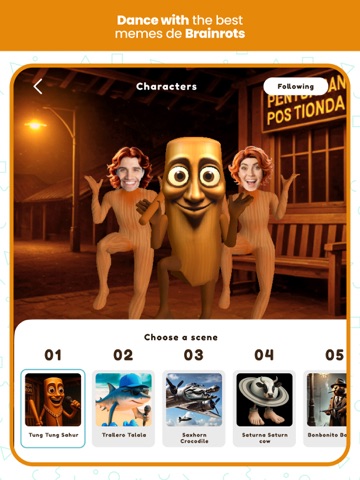 Dance with Brainrot for meme ipad screenshot 4