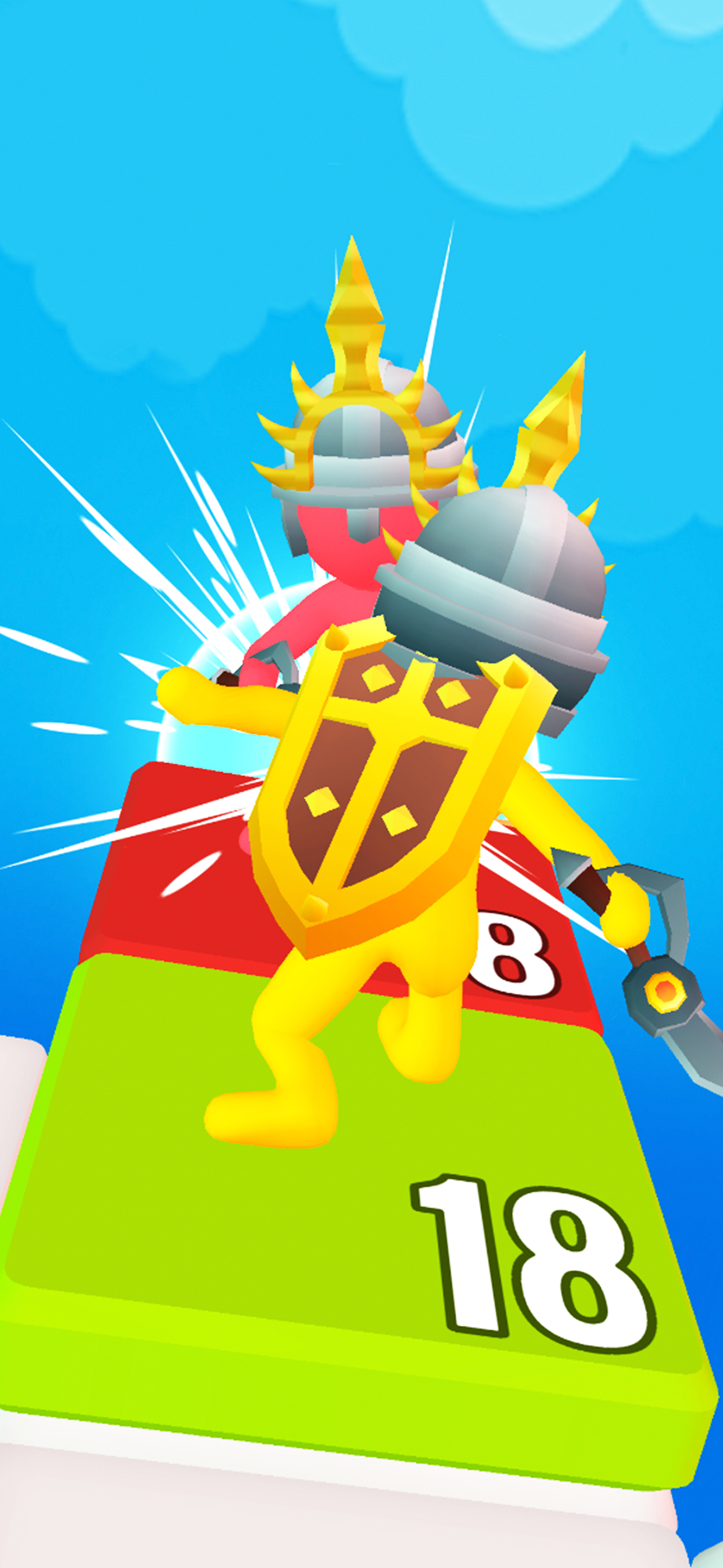 Color Block Battle Puzzle Game screenshot 4