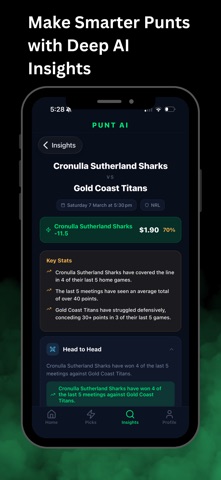 PuntAI: Aussie Sport Analytics screenshot