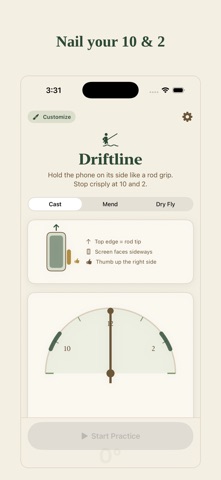 Driftline Fly Fishing Trainer screenshot 2