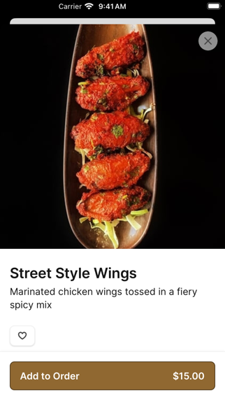 App screenshot