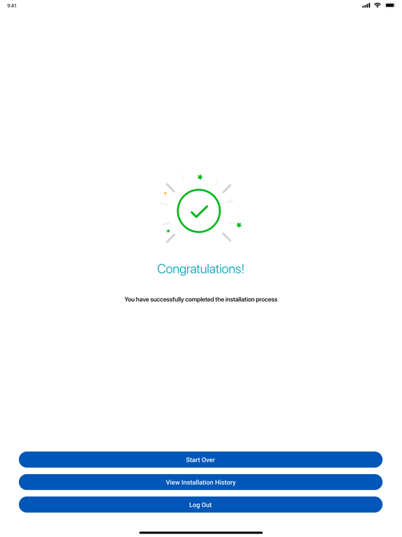 Cradlepoint Verify iPad screenshot 9 - Productivity app