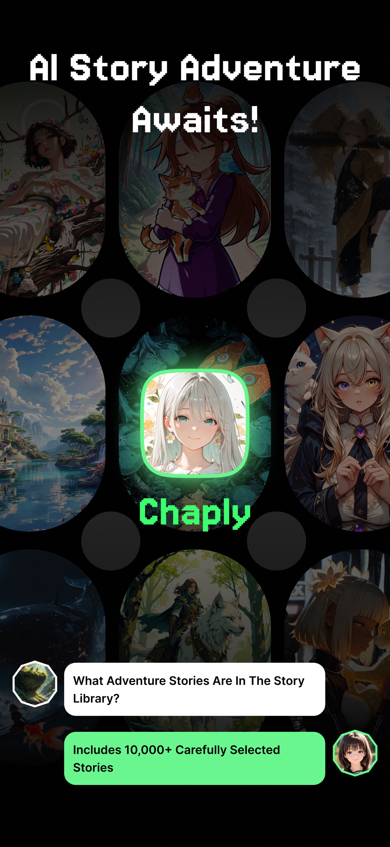 Screenshot 1 of Chaply :AI Story Collection