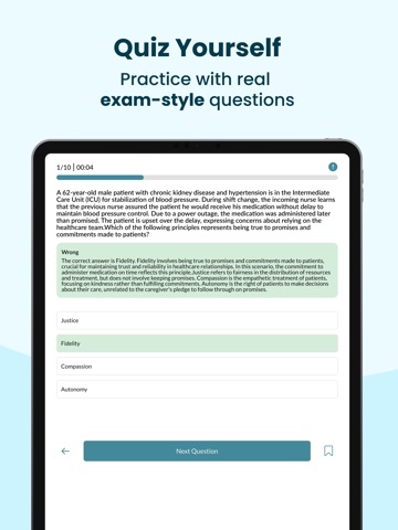 AACN PCCN EXAM PREP 2026 iPad screenshot