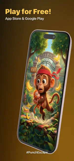 Punch Escape: Monkey Adventure screenshot 2