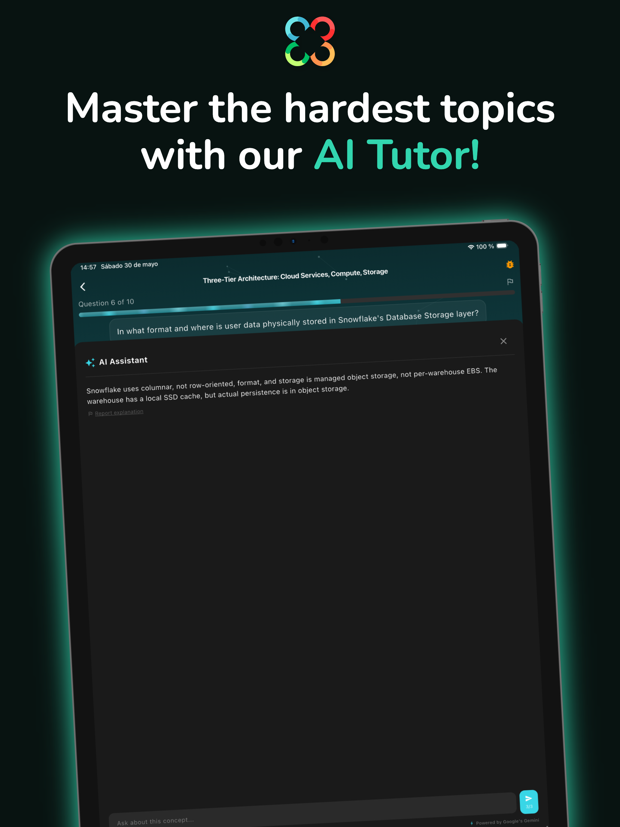 SnowPro Core 2026 AI Tutor screenshot 9