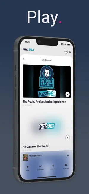 Fuzz 96.1 screenshot 2
