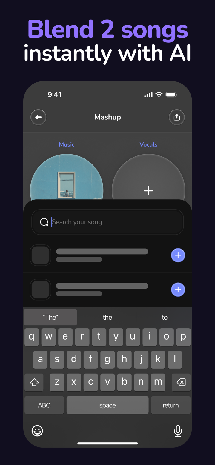 AI DJ - Mashup Maker Vocal screenshot 2
