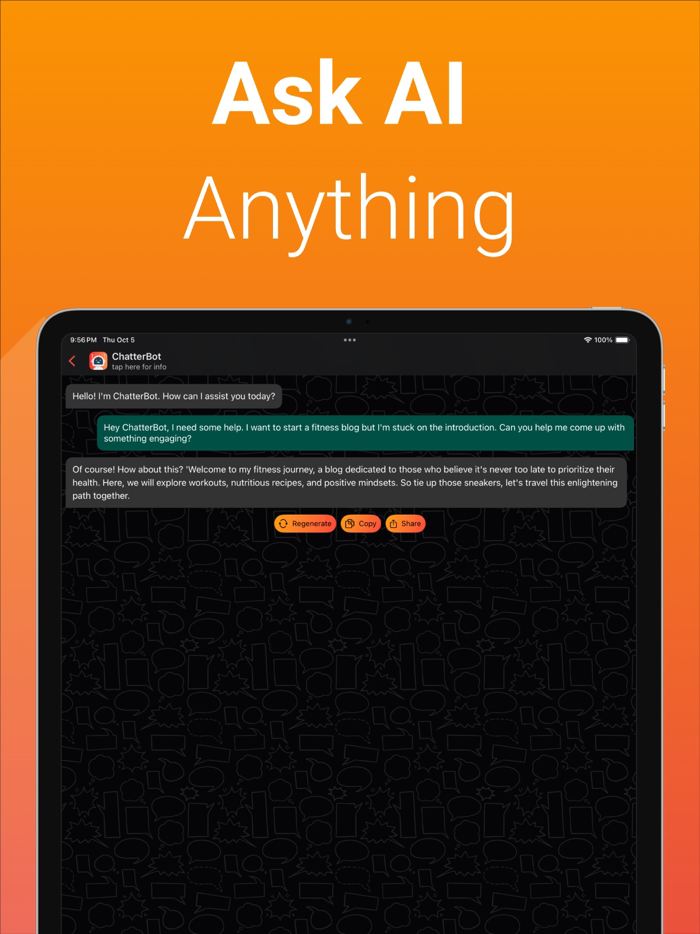 ChatterBot AI - Chat Write Ask
