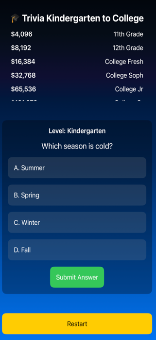 TriviaK2C Screenshot 1 of 1